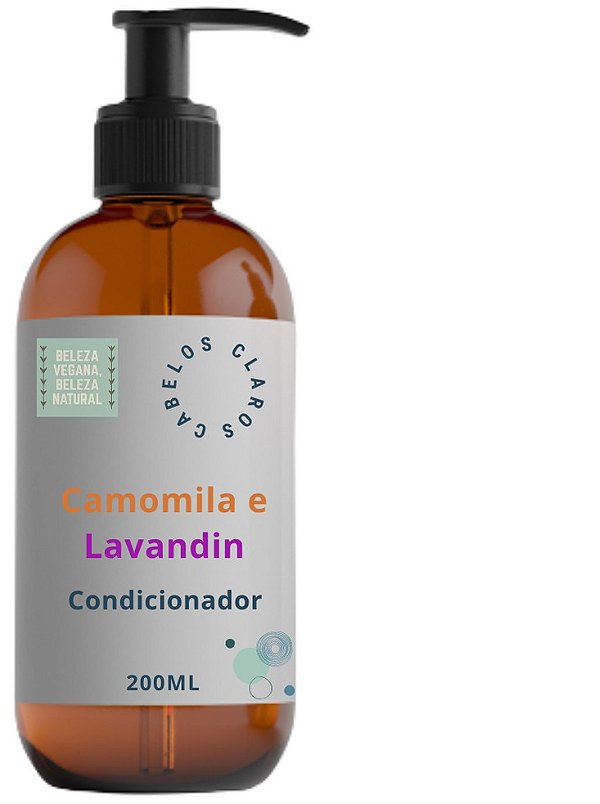 Condicionador Liquido Vegano - Camomila e Lavandin
